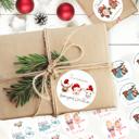  Personalized To & From Holiday Christmas Gift Labels