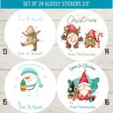  Personalized To & From Holiday Christmas Gift Labels
