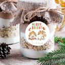  Personalized To & From Holiday Christmas Gift Labels