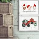  Cozy Farm Christmas Holiday Art Prints | 3 Sizes
