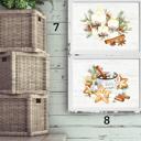  Cozy Farm Christmas Holiday Art Prints | 3 Sizes