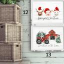  Cozy Farm Christmas Holiday Art Prints | 3 Sizes