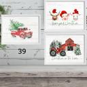  Cozy Farm Christmas Holiday Art Prints | 3 Sizes