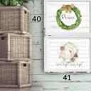  Cozy Farm Christmas Holiday Art Prints | 3 Sizes