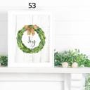  Cozy Farm Christmas Holiday Art Prints | 3 Sizes