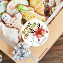  Personalized Peel & Stick Holiday Christmas Labels