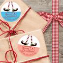  Personalized Peel & Stick Holiday Christmas Labels