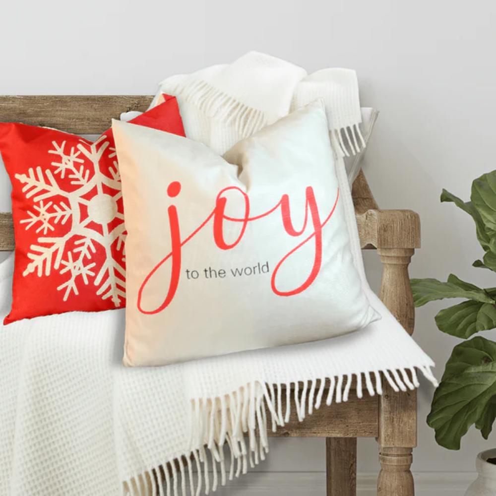 Christmas Holiday Accent Throw Pillow Home Decor