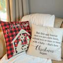 O Holy Night Nativity Christmas Holiday Accent Throw Pillow Home Decor
