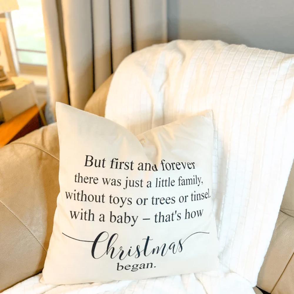 Christmas Holiday Accent Throw Pillow Home Decor