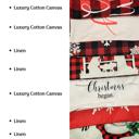 Large Snowflake Buffalo Christmas Holiday Accent Throw Pillow Home Decor