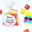  Personalized Back to School Lunch Box /  Lunch Sack Positive Note Stickers