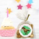  Personalized Girls Birthday Party Stickers & Treat Bags