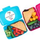  Personalized Back to School Lunch Box /  Lunch Sack Positive Note Stickers