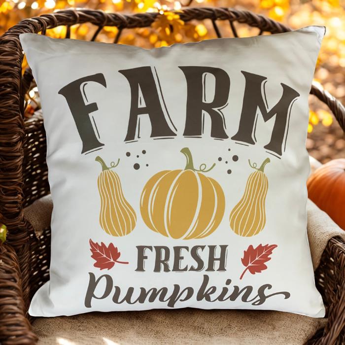 Fall Home Decor Charming Farmhouse Pillow Accent Covers