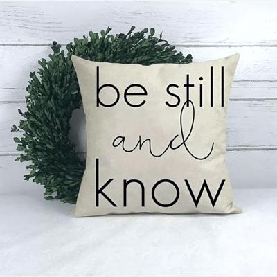 Home Accent Throw Pillow Cover Faith and Family Inspired | 11 Designs 