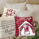  Christmas Holiday Accent Throw Pillow Home Decor