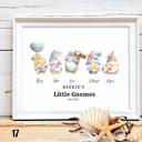  Cozy Holiday Gnome Family Personalized Art | 3 sizes