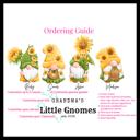  Mother's Day Gnomes Family Personalized Portrait Art | 3 Sizes