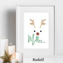  Custom Family Name Christmas Holiday 2024 Poster