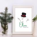  Custom Family Name Christmas Holiday 2024 Poster