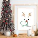  Custom Family Name Christmas Holiday 2024 Poster