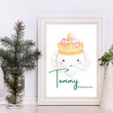  Custom Family Name Christmas Holiday 2024 Poster