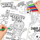  Fall Harvest Halloween Coloring Book | 21 Christian Themed Pages
