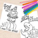  Fall Harvest Halloween Coloring Book | 21 Christian Themed Pages