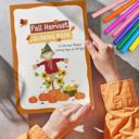  Fall Harvest Halloween Coloring Book | 21 Christian Themed Pages