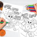  Fall Harvest Halloween Coloring Book | 21 Christian Themed Pages