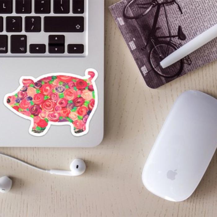 Assorted Die Cut Stickers Waterproof Water Bottle Laptop Vinyl