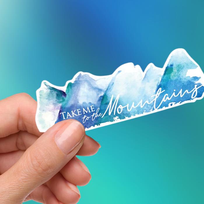 Assorted Die Cut Stickers Waterproof Water Bottle Laptop Vinyl