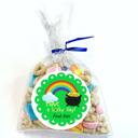  Personalized St. Patrick's Green Leprechaun Party Stickers & Loot Bags