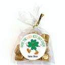  Personalized St. Patrick's Green Leprechaun Party Stickers & Loot Bags