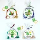  Personalized St. Patrick's Green Leprechaun Party Stickers & Loot Bags