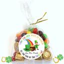  Personalized St. Patrick's Green Leprechaun Party Stickers & Loot Bags