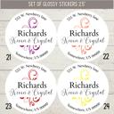  Classy Return Address Labels Wedding Bridal Shower