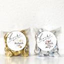  Classy Wedding Bridal Shower Thank You Stickers & Treat Bags 