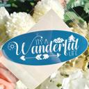 WANDERFUL LIFE Assorted Die Cut Stickers Waterproof Water Bottle Laptop Vinyl