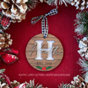  Personalized Farmhouse Style Ornament