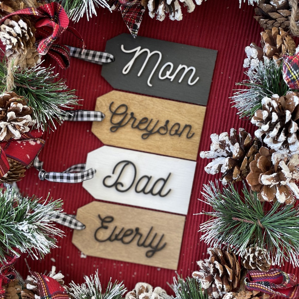 Personalized Stocking Tags & Gifting Tags