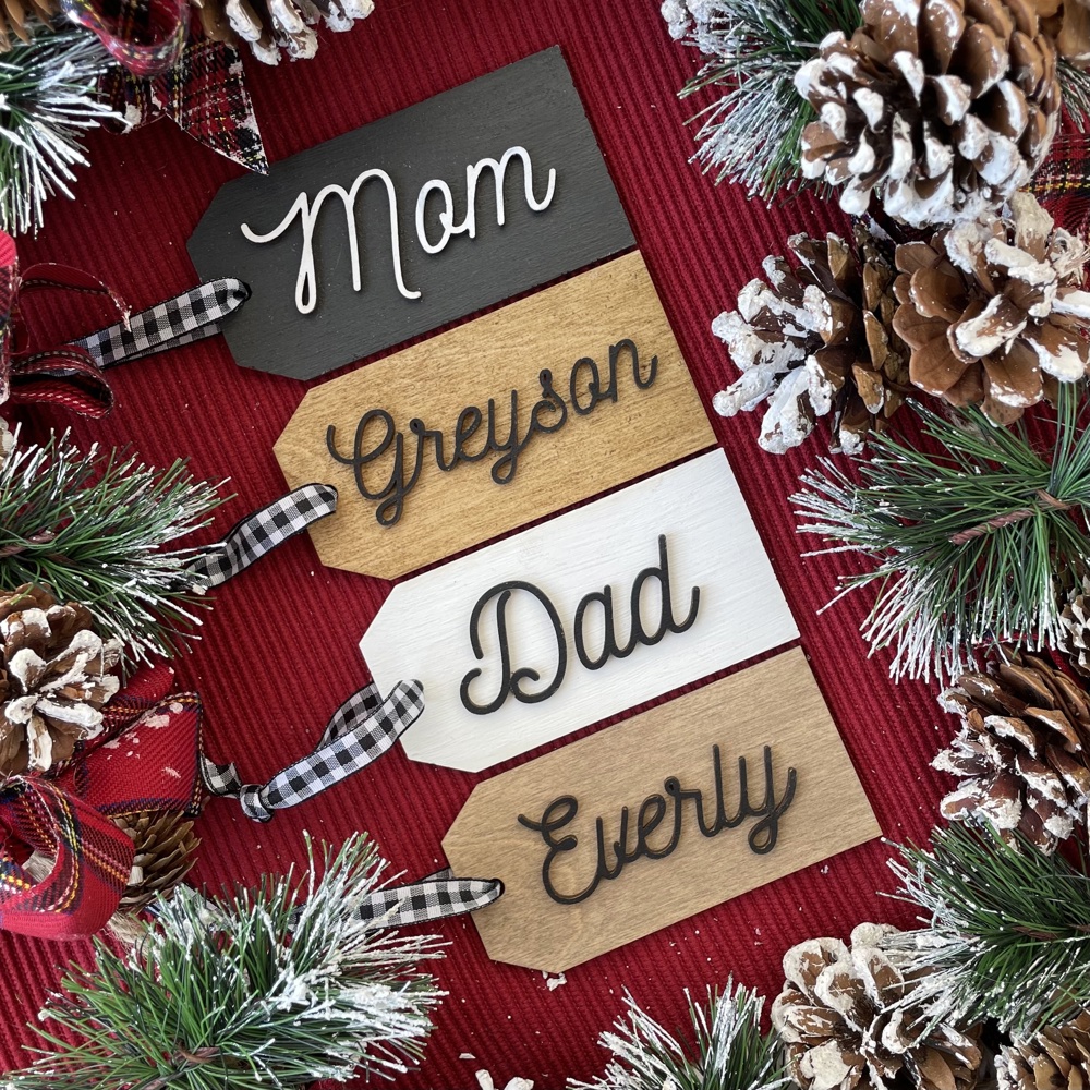 Personalized Stocking Tags & Gifting Tags