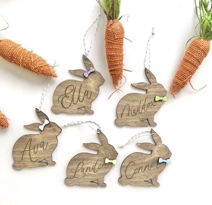 Personalized Easter Basket Tags