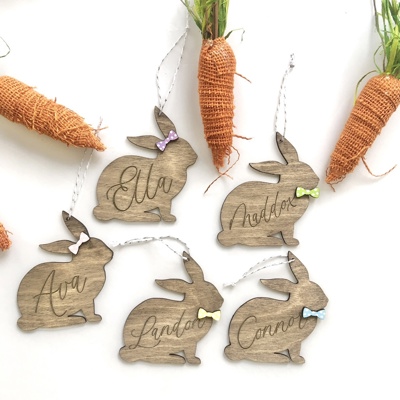 Personalized Easter Basket Tags