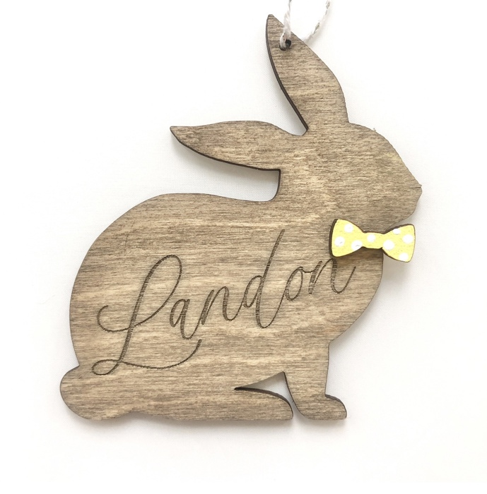 Personalized Easter Basket Tags