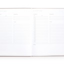  Daily Planner - 6 Month Undated Daily Planner 