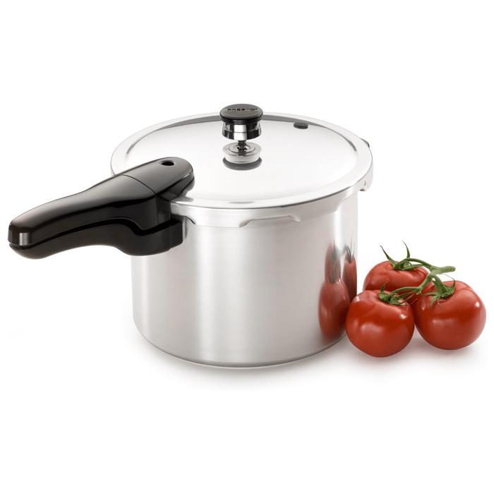 Presto 6-Quart Polished Aluminum Pressure Cooker