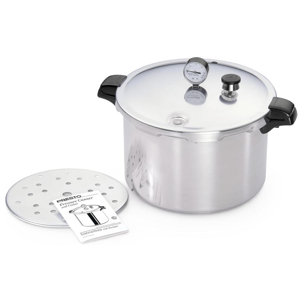 Presto 16-Quart Aluminum Pressure Canner and Cooker