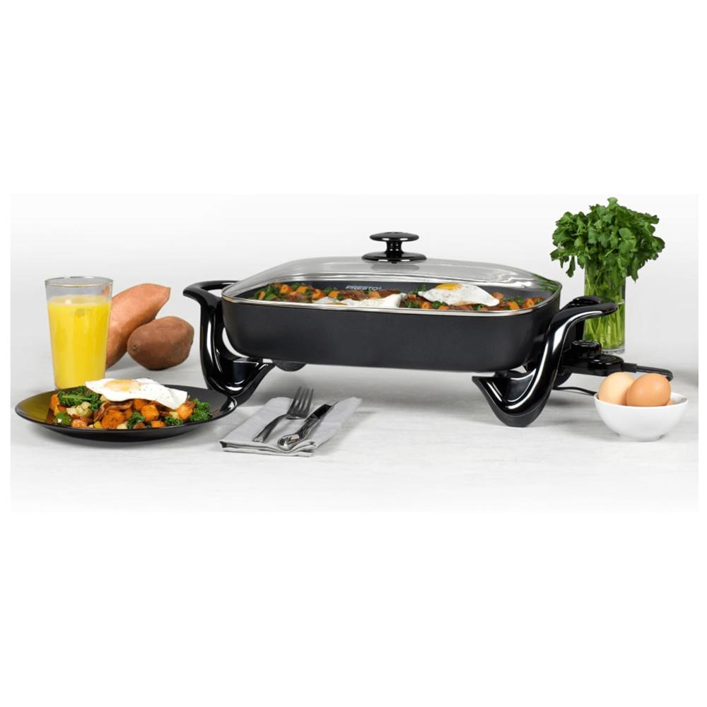 Presto 16-Inch Extra Large Non-Stick Skillet with Glass Lid